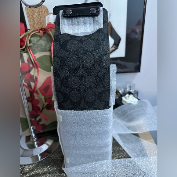 NWT Coach Signature Wine Carrier - Picture 3 of 5